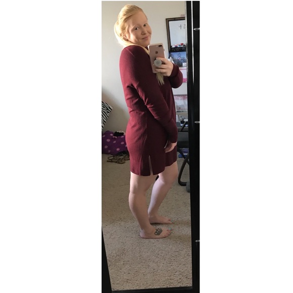 Burgundy Dress - Picture 3 of 3